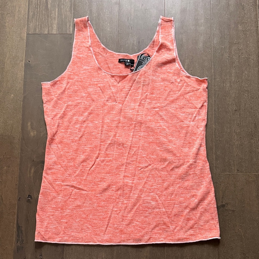 Bylyse Vibrant Tangerine Tank Top